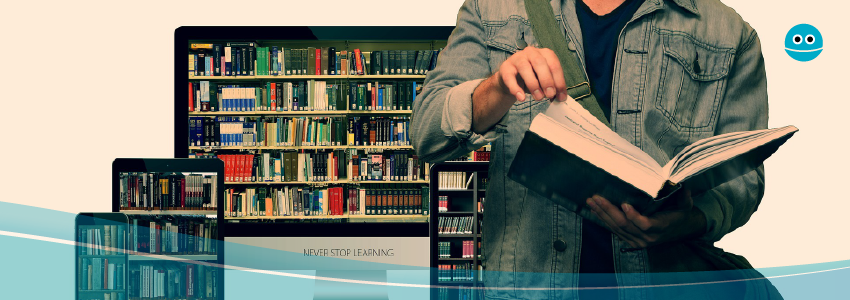 Biblioteca y computadoras