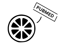 Logo pomelo contectado a Pubmed