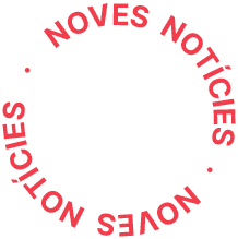 Roda format per lletres que diu "noves noticies"