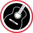Ilustración de Javi Rojo, IT Admin, con un icono de una guitarra.