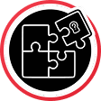 Ilustración de Samuel Enrique Lara, IT Systems Specialist, con un icono de piezas de puzle.