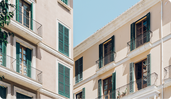 Edifici d'habitatge públic rehabilitat gestionat per l'Agència d'Habitatge i Rehabilitació d'Andalusia